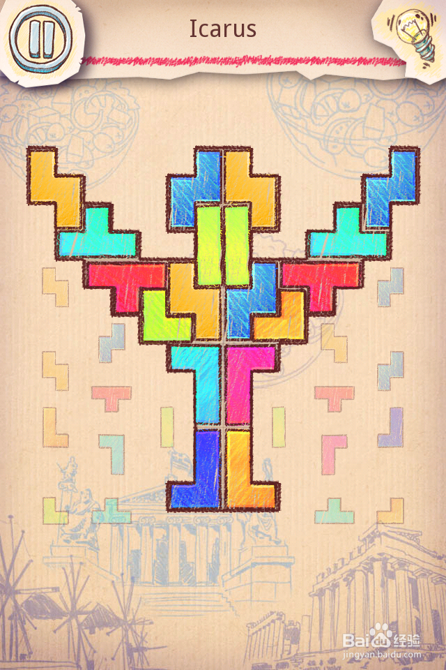 Doodle Fit2 攻略-6 Greece