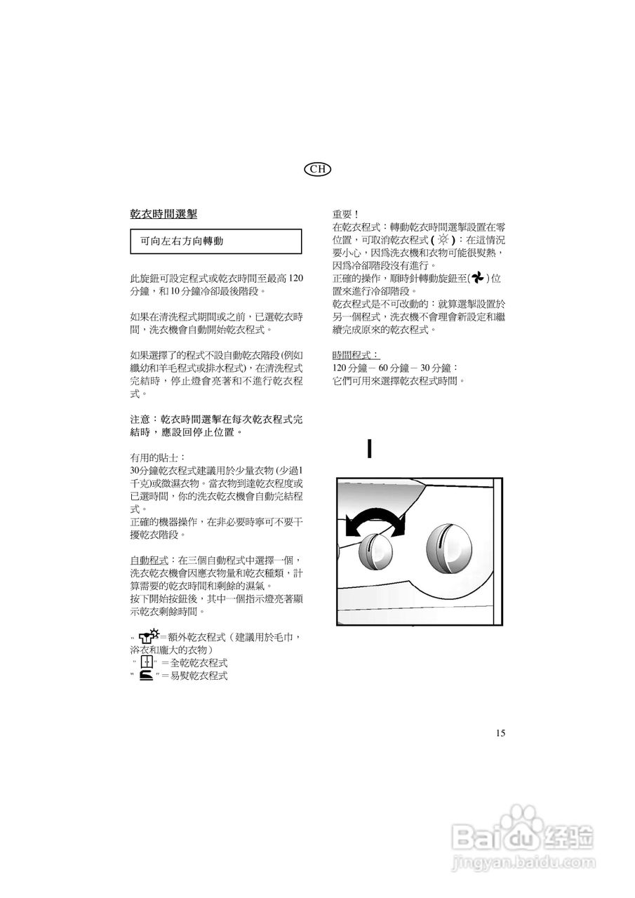 美国飞歌PWD12SN型超薄前置式洗衣干衣机说明书:[2]