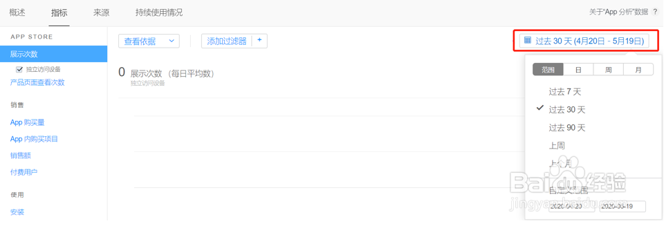 如何在iTC后台查看App分析