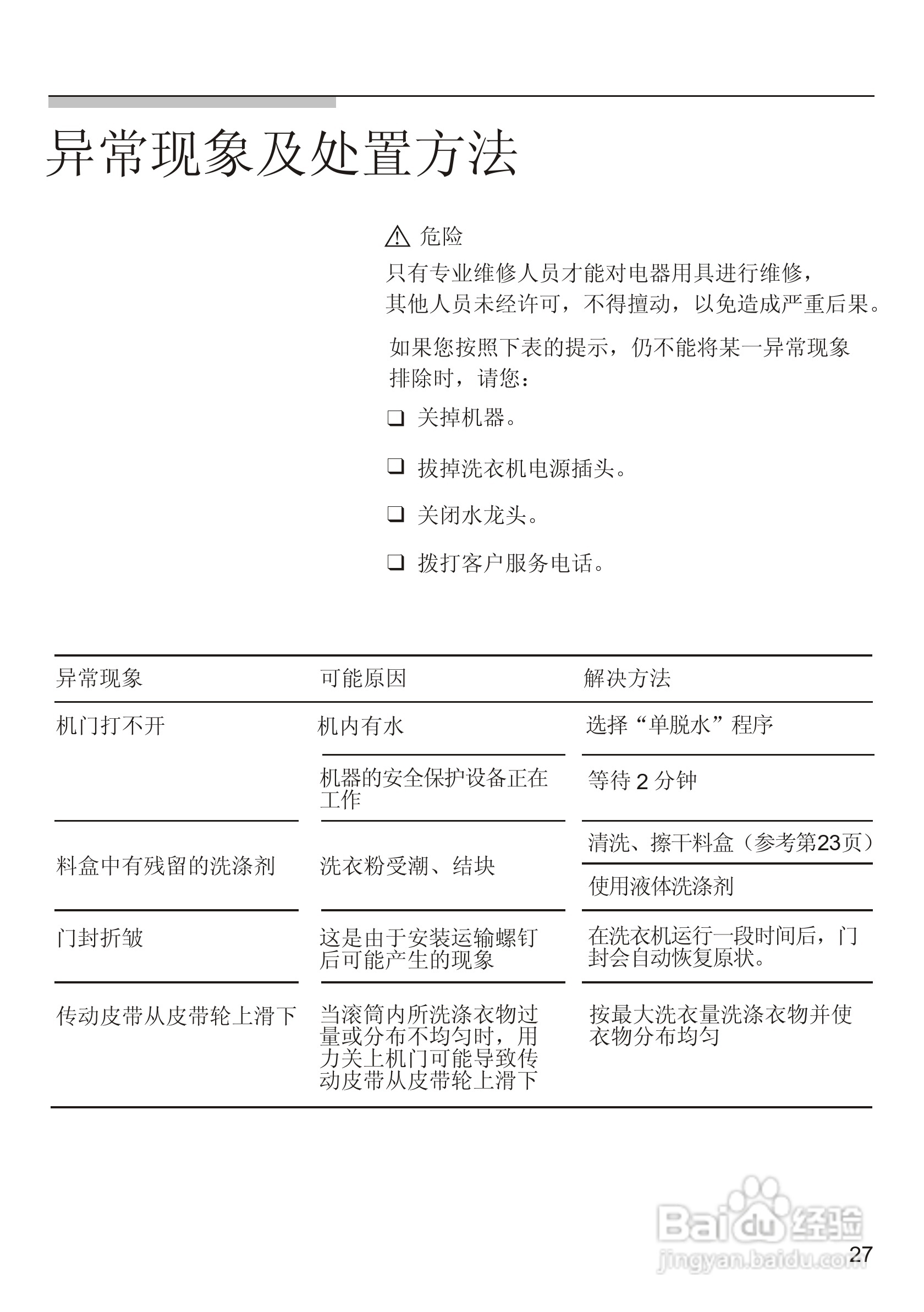 西门子FAMILY 1085 洗衣机说明书:[3]