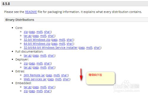 如何在官网下载Apache tomcat src.zip