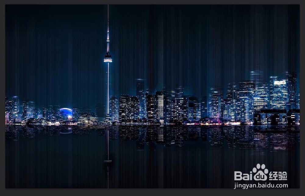 photoshop 制作艺术城市效果