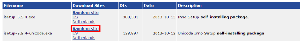 Inno Setup教学：[1]下载与安装