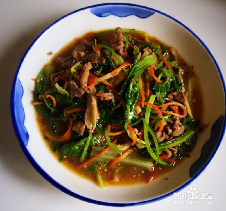 怎样制作孜然炒生菜