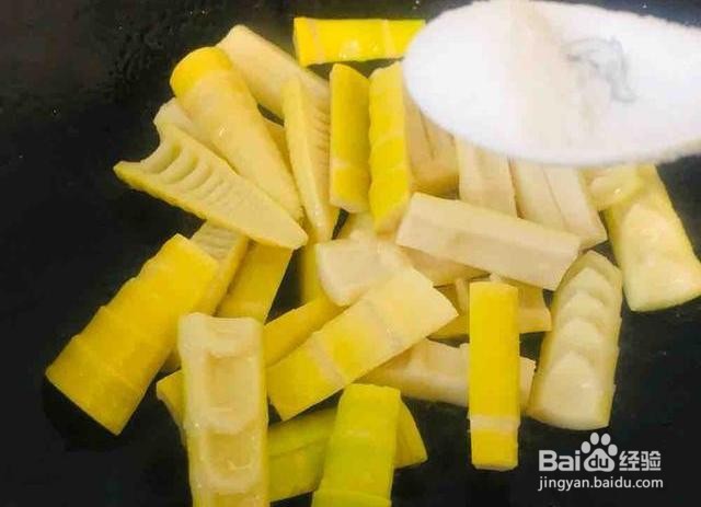 家庭自制油焖春笋