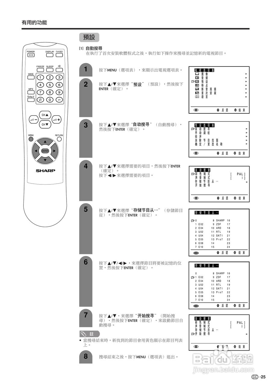 声宝LC-22AA1H型液晶电视机说明书:[3]
