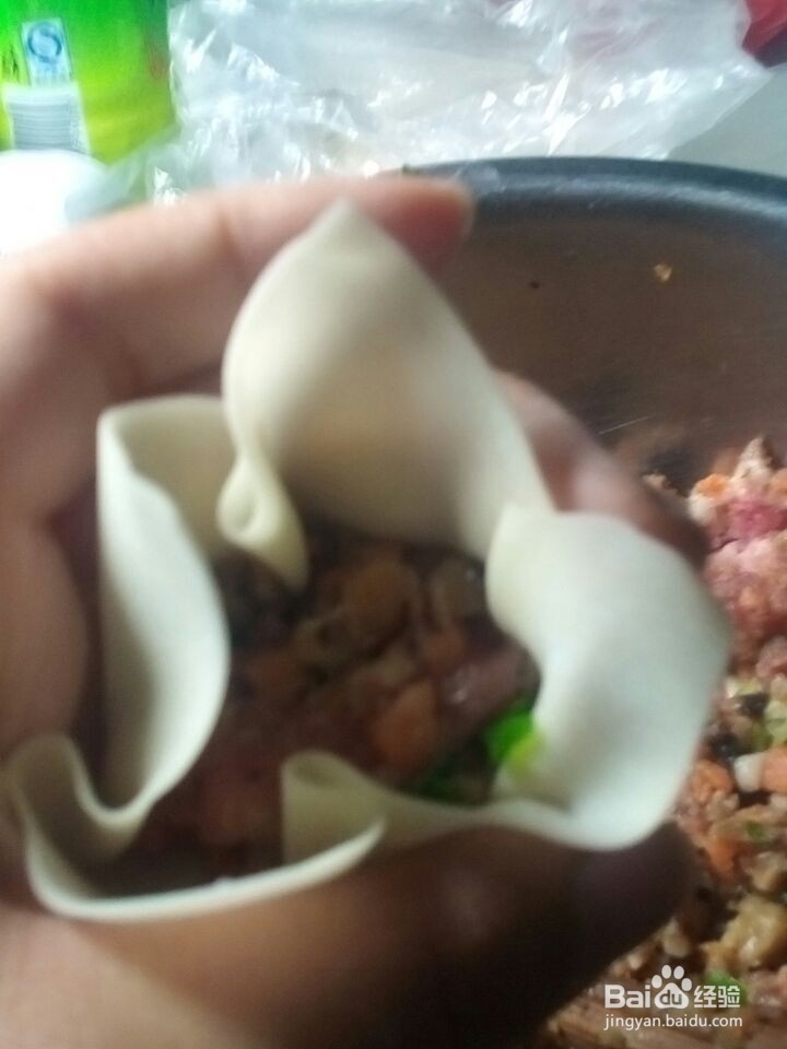 怎样包广式云吞 广式云吞的包法