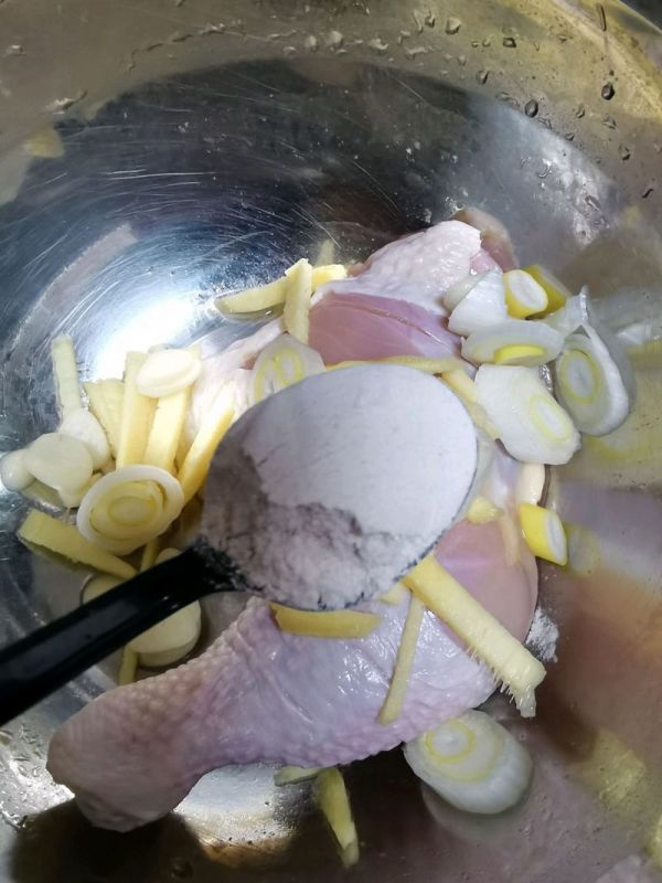 空气炸锅盐焗鸡腿