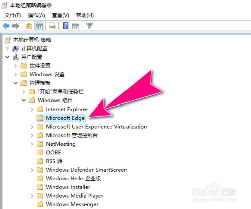 如何在microsoft Edge浏览器禁止保存历史记录 百度经验