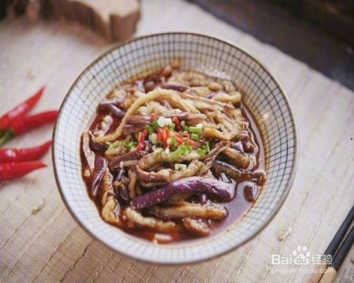 简单美味手撕茄子