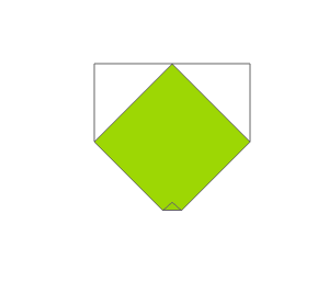 纸艺教程—折蹲着的狗