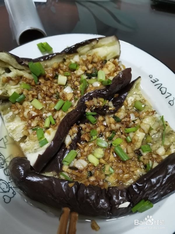 剁椒蒜蓉蒸茄子的做法