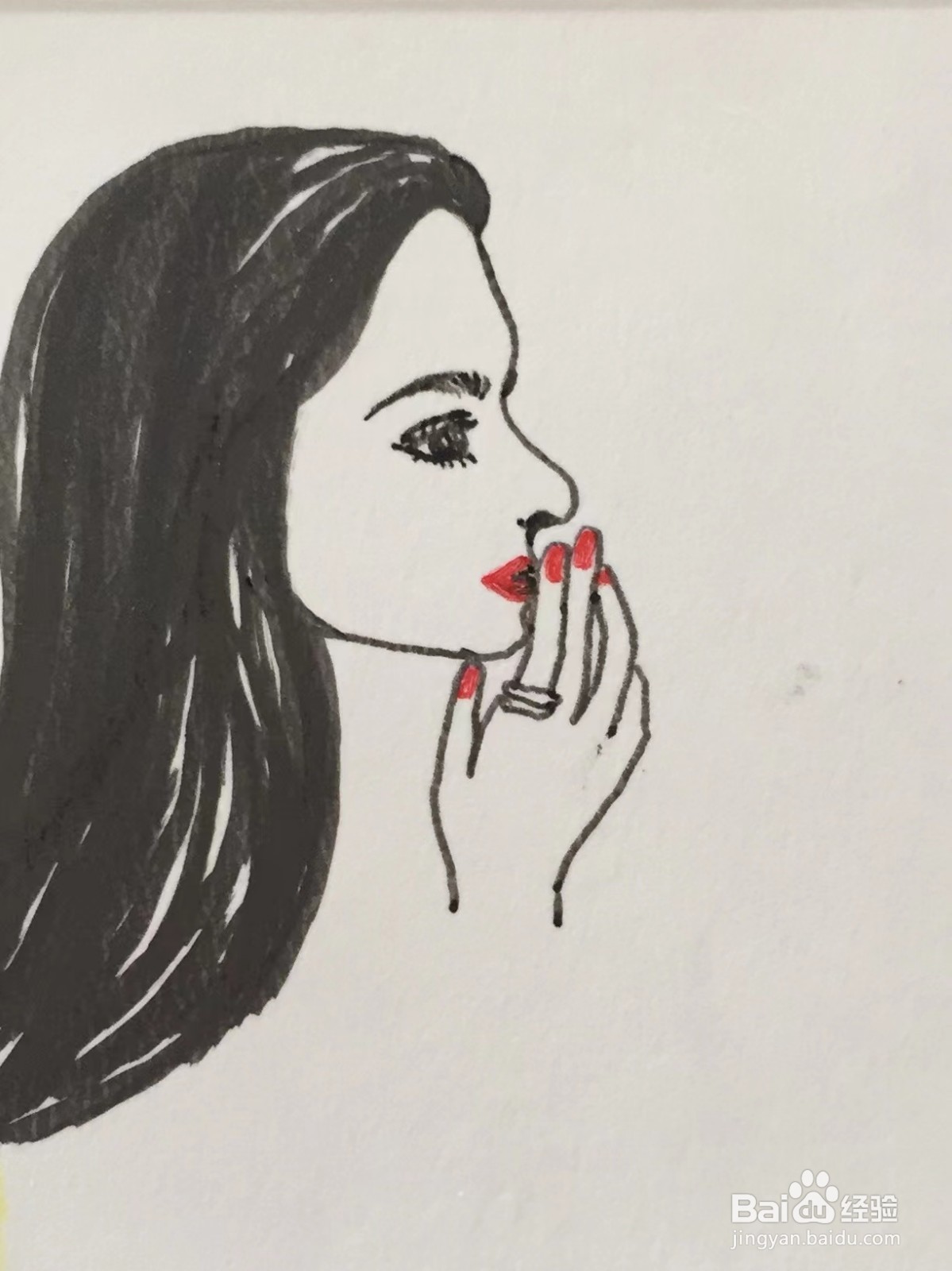 插画教程之咖啡店里的客人