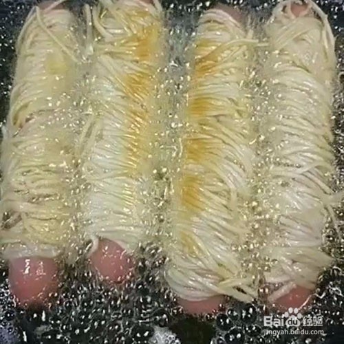 面条、火腿新吃法