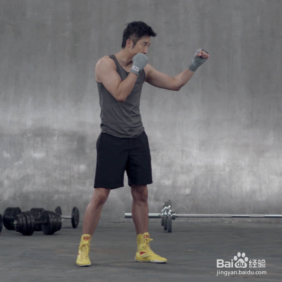 拳击站架_邹市明拳击燃脂