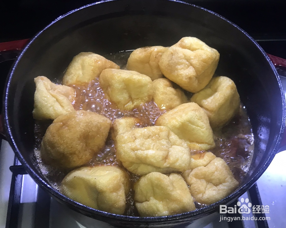 一个人做油豆腐红烧肉