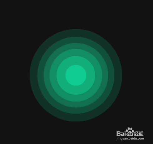 JavaScript+css3波纹催眠动画特效