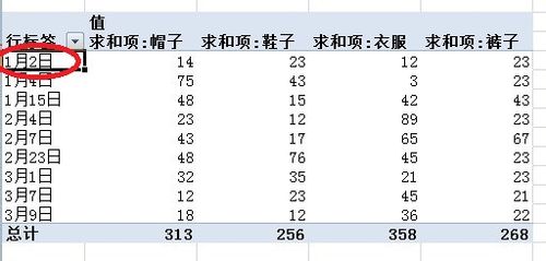怎样使用EXECL中的数据透视表(入门篇)