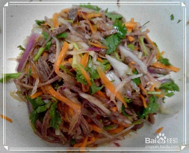 原创:夏季凉拌菜如何做手撕牛肉?
