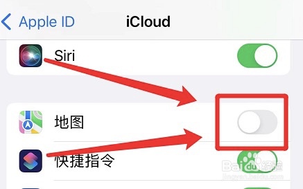 在哪关掉苹果手机iCloud地图