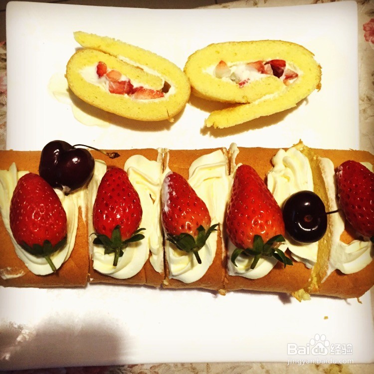 草莓蛋糕的做法