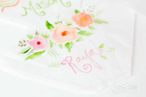 烛光下的晚餐。DIY一款浪漫优雅的餐桌卡片