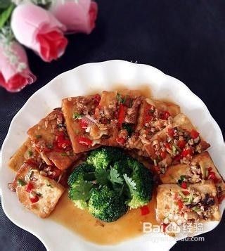 香煎豆腐的家常做法