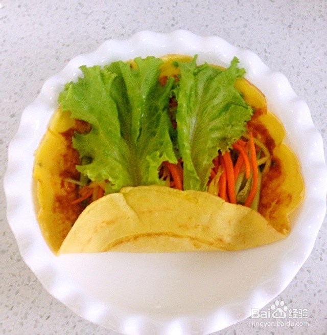 蔬菜鸡蛋卷饼怎么做