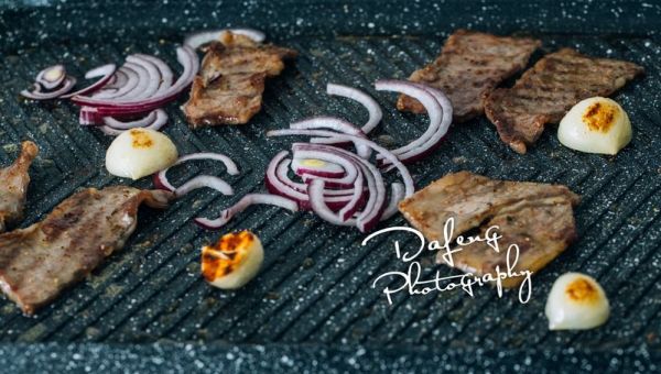 青酱雪花牛肉卷饼