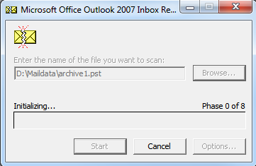 outlook 邮箱修复