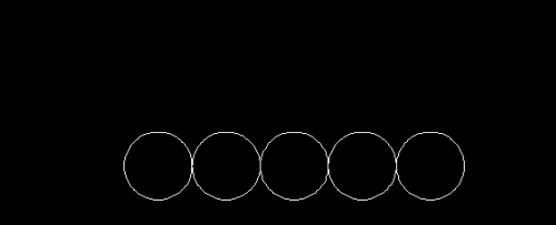 用CAD画三角形中的15个相切圆