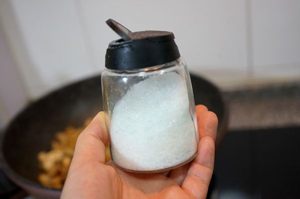 雪菜肉丝炒白蘑