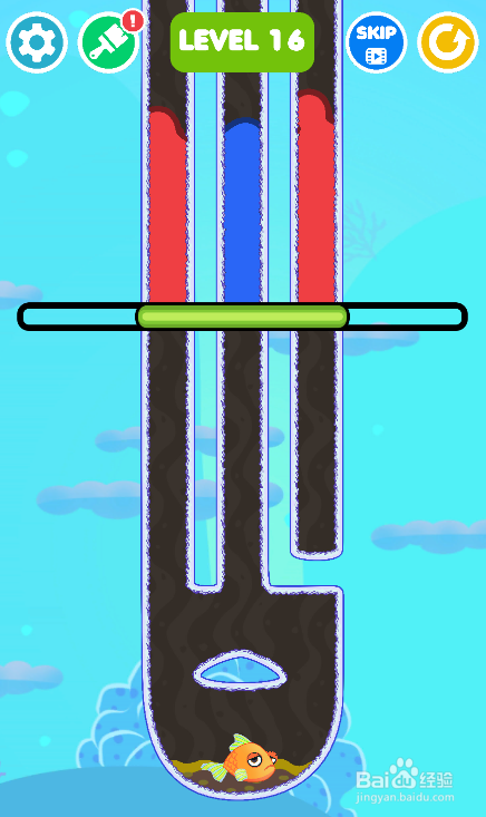 Save The Fish的LEVEL 16怎样通过