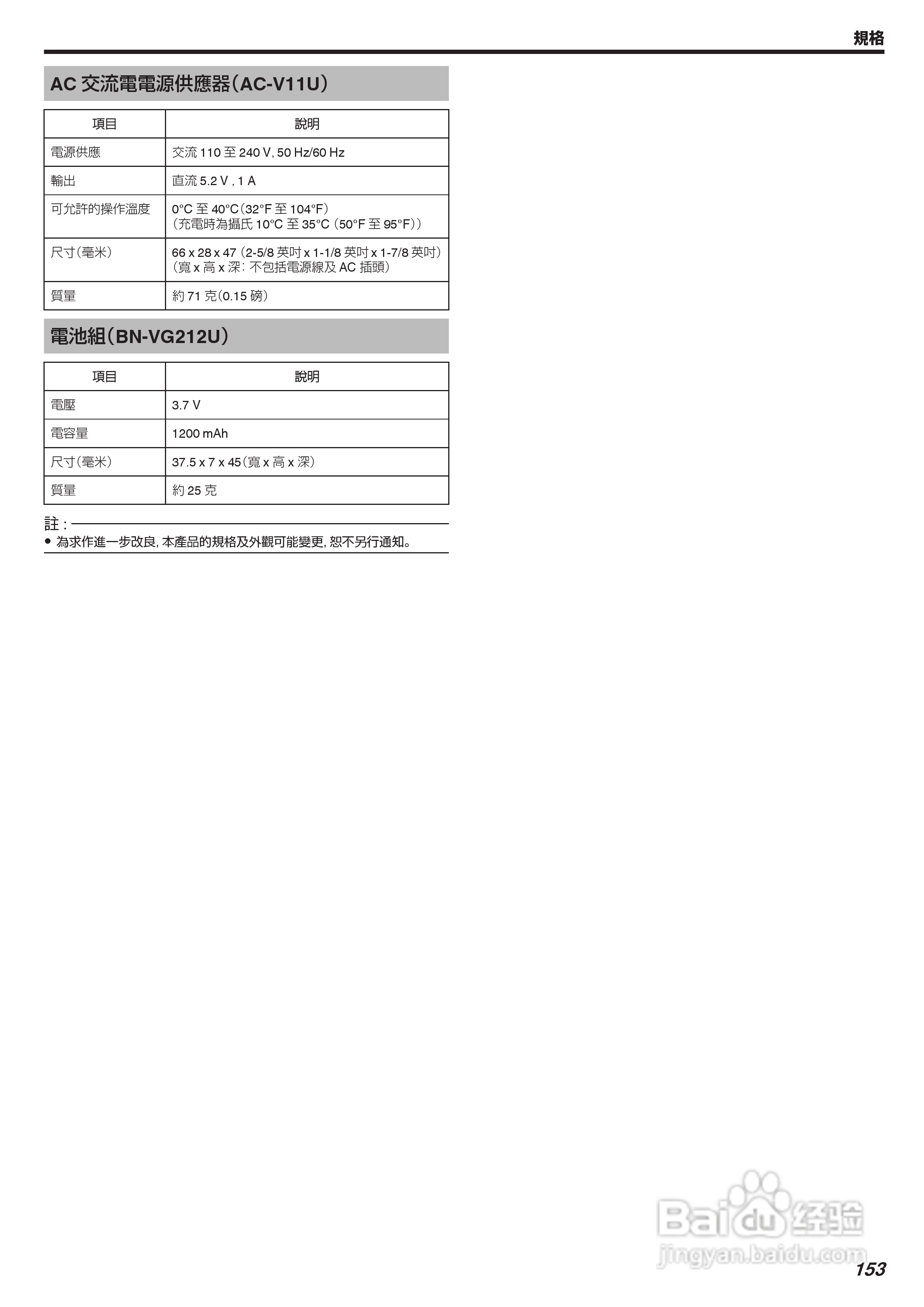胜利GZ-V605摄像机使用说明书:[16]