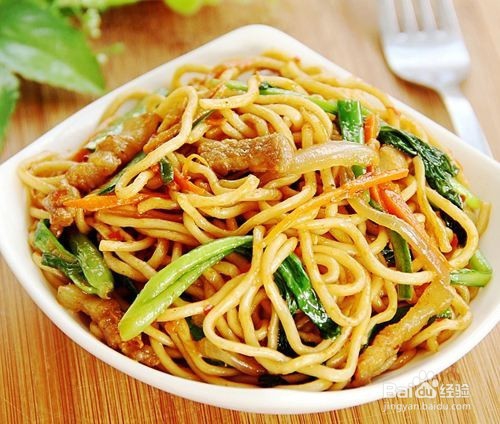 家常炒面的制作方法