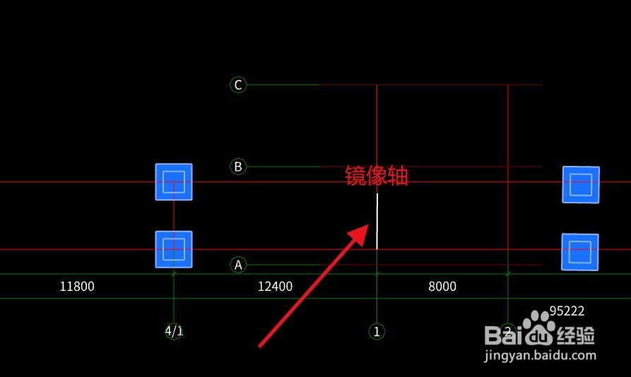 广联达如何镜像独立基础构件