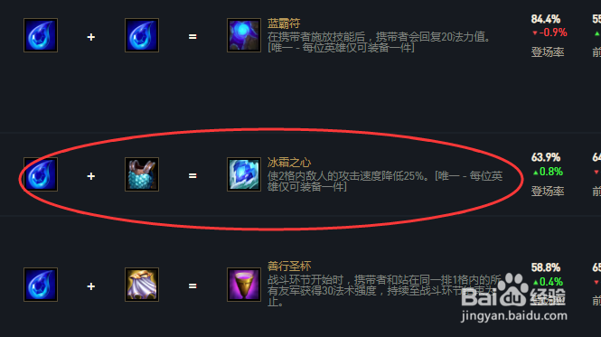 云顶之弈四征服四屠龙皎月带什么装备