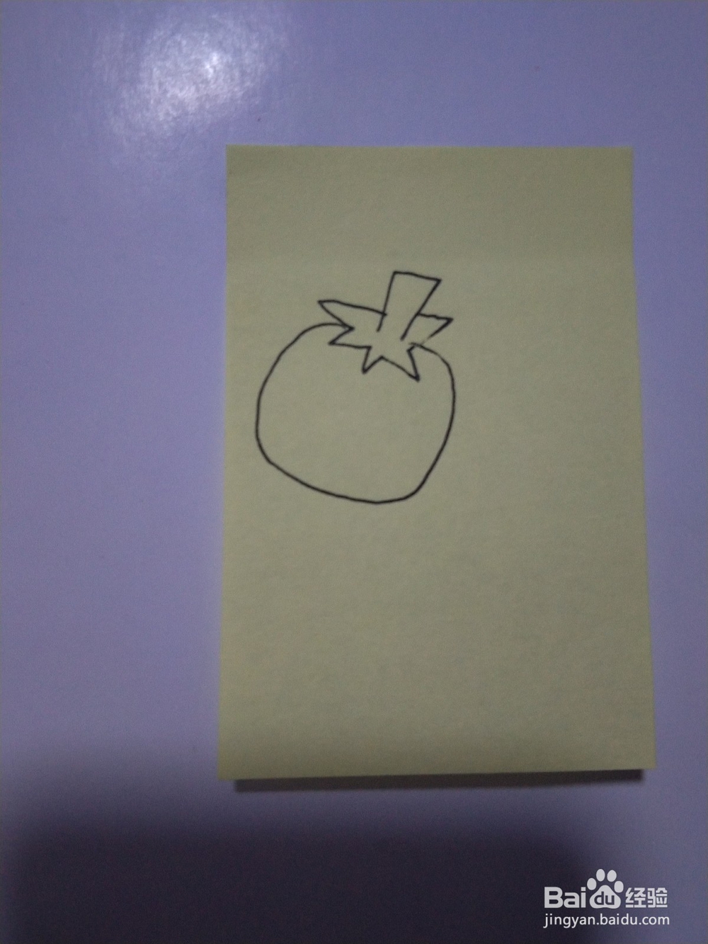 草莓的简笔画这样画