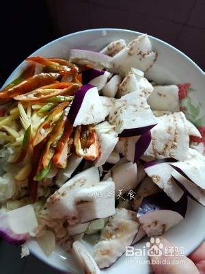 食补养生下饭菜茄子炒豆角