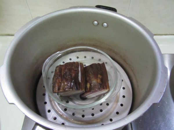 豆豉腊肉煸花菜