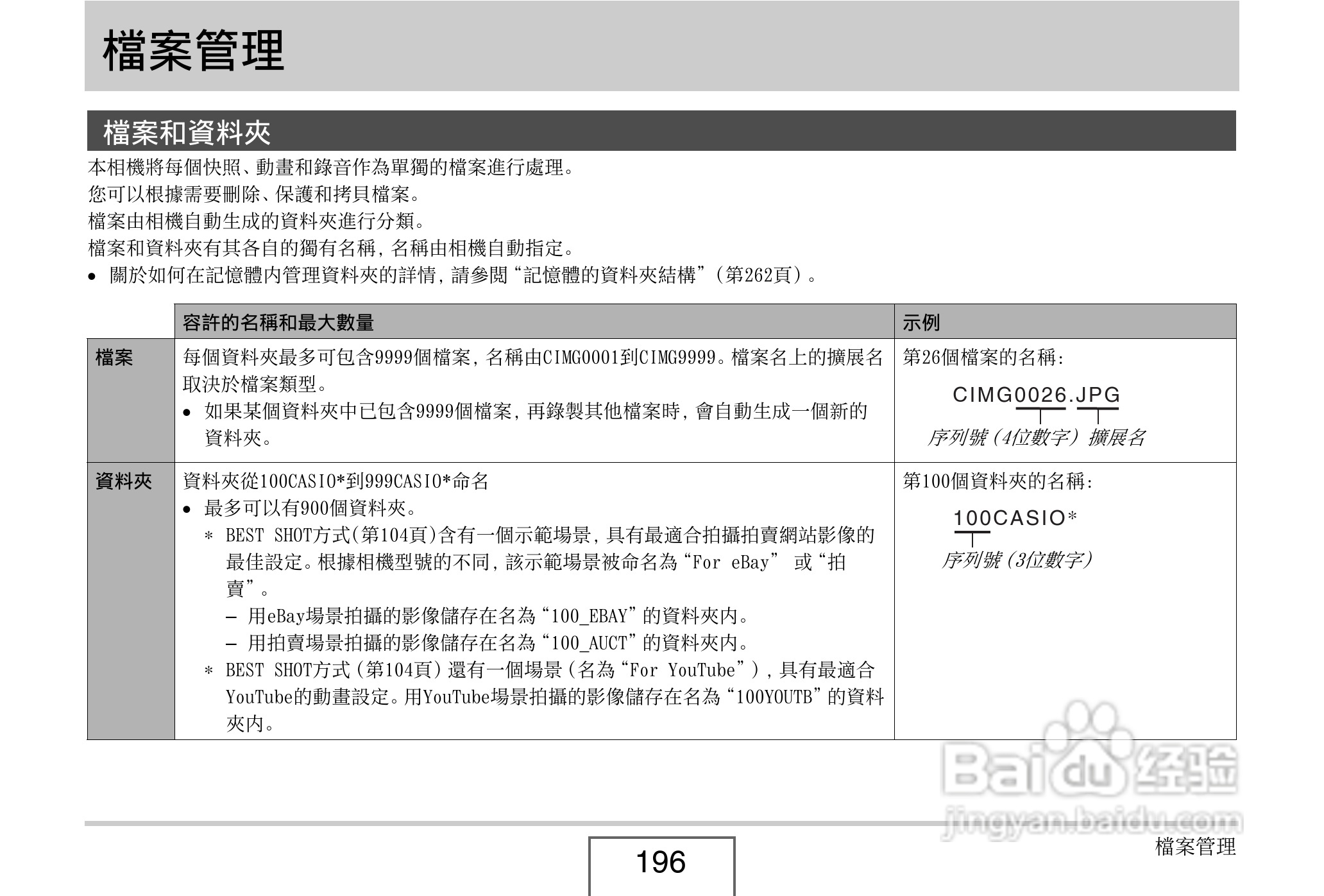 卡西欧EX-V8数码相机说明书:[20]