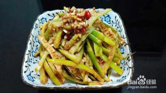 凉拌笋尖的家常做法
