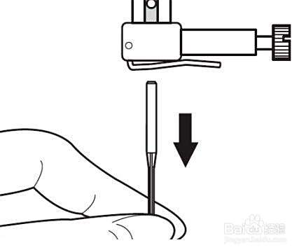 缝纫机针怎么安装