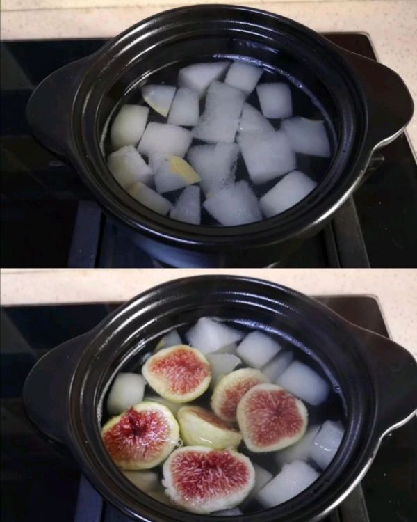 无花果雪梨润肺汤