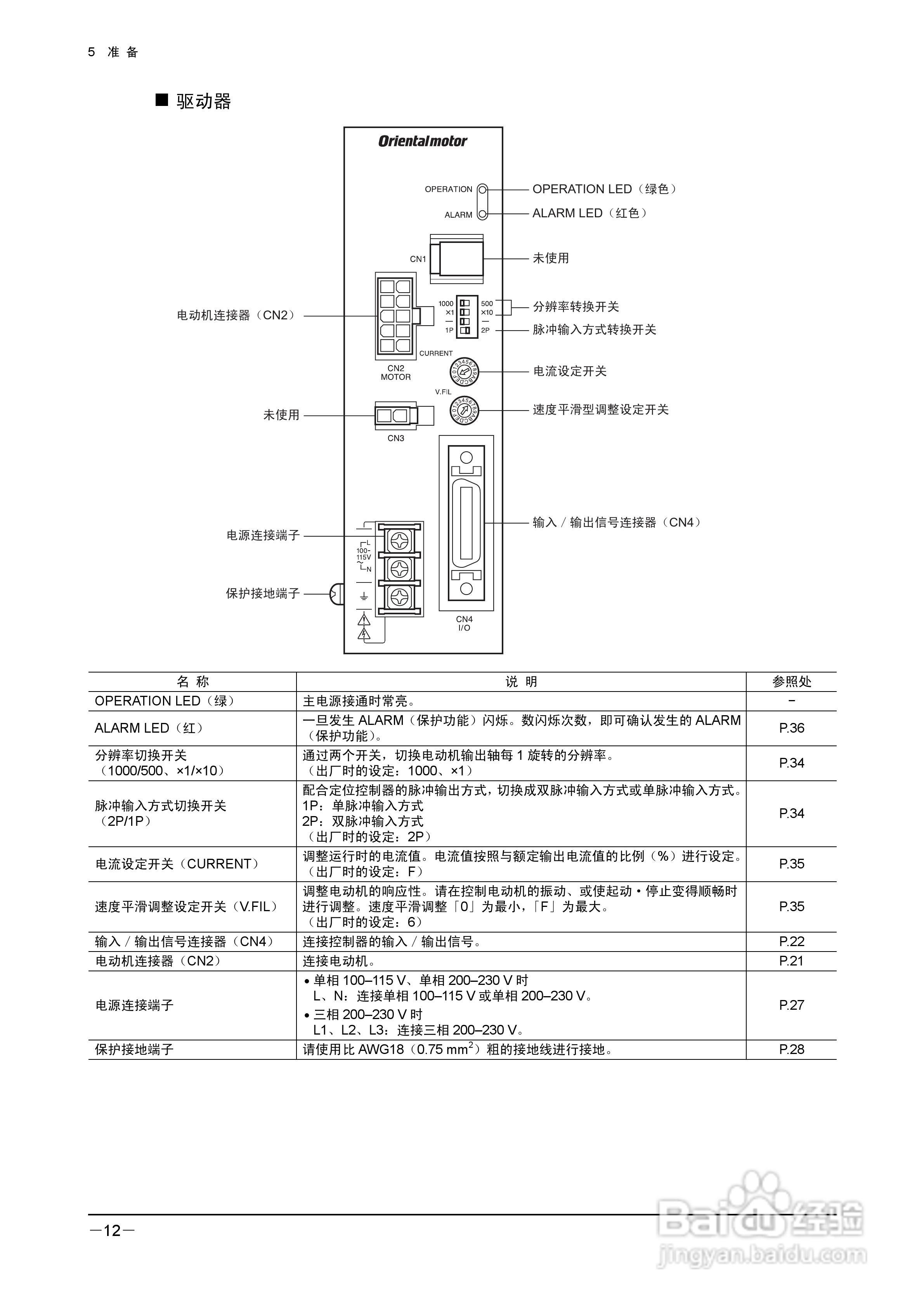 HM-60022B ARL Series 伺服驱动器说明书:[2]