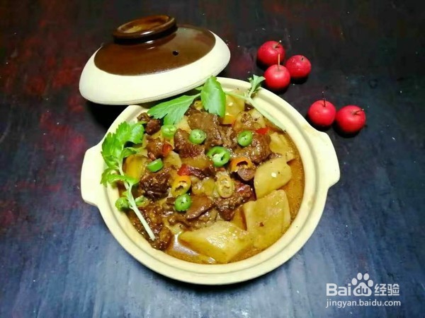 家常牛腩炖山药