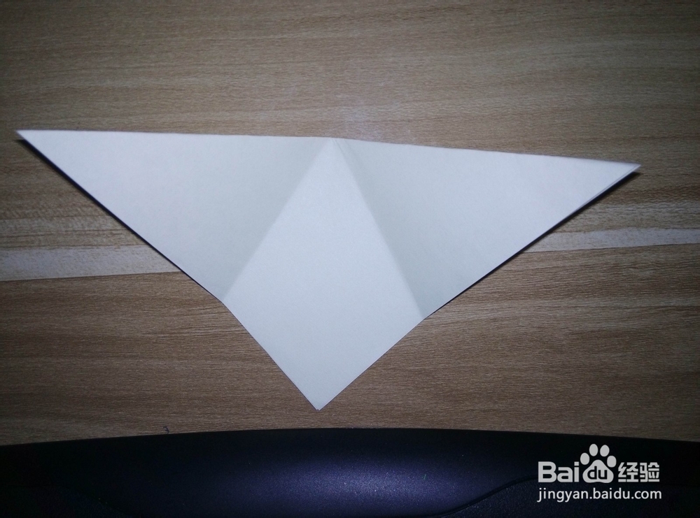 雪花剪纸图解---棱角雪花