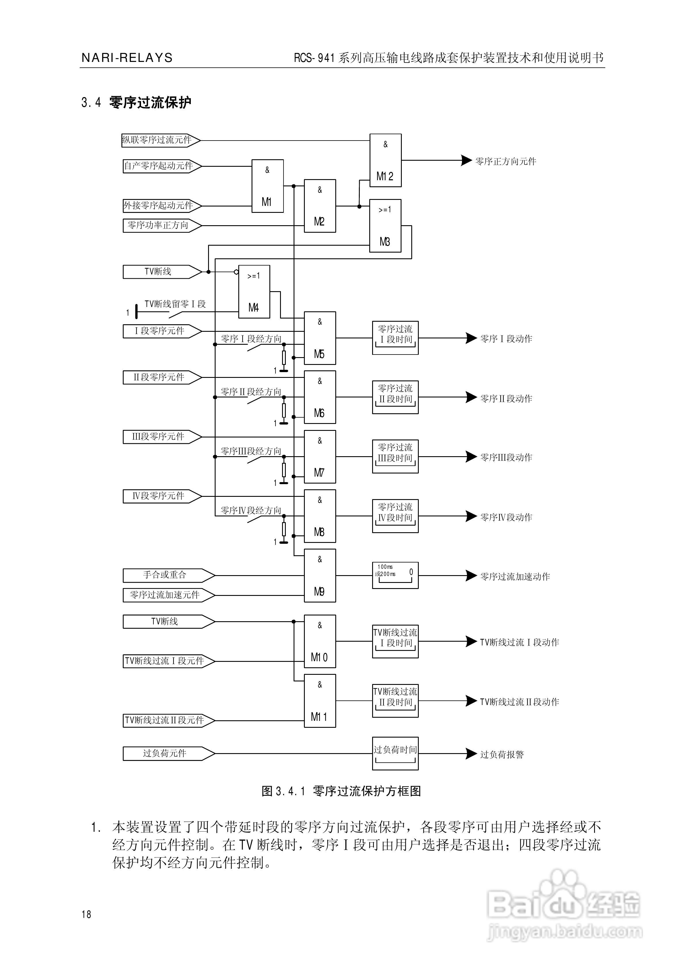 南瑞RCS-941AZ高压输电线路成套保护装置使用说明书:[3]