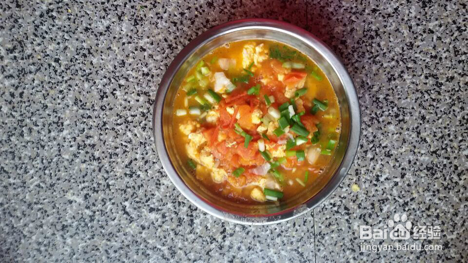 番茄鸡蛋面的做法