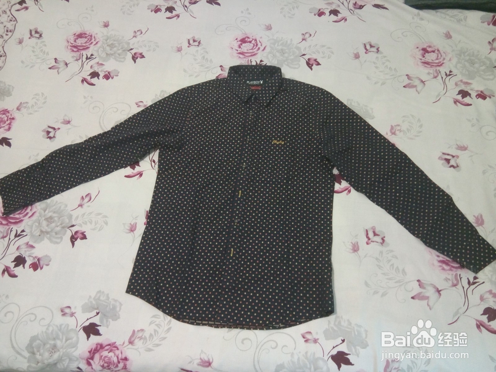 爸爸穿的衬衫怎么折?